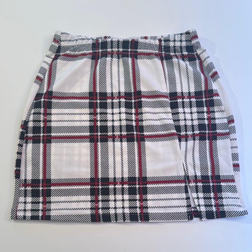Shein Plaid Mini Skirt